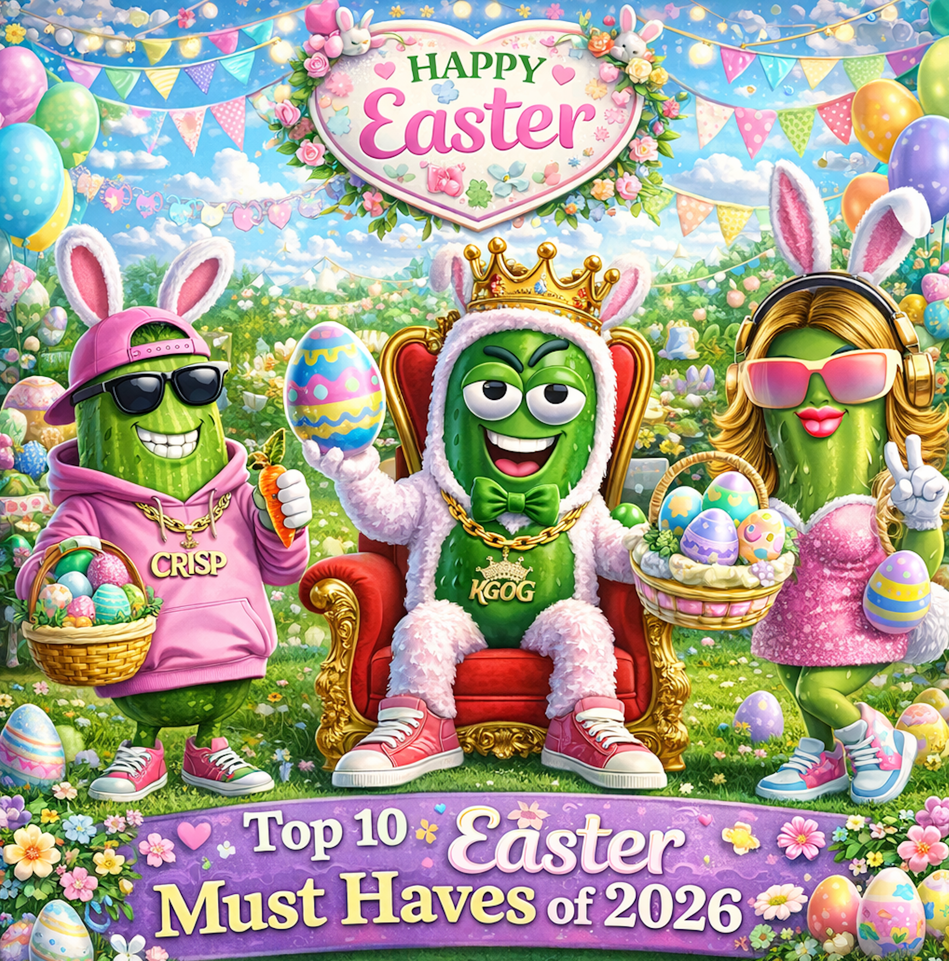 Capable Easter Top 10 Easter Must Haves – Fat Pickle