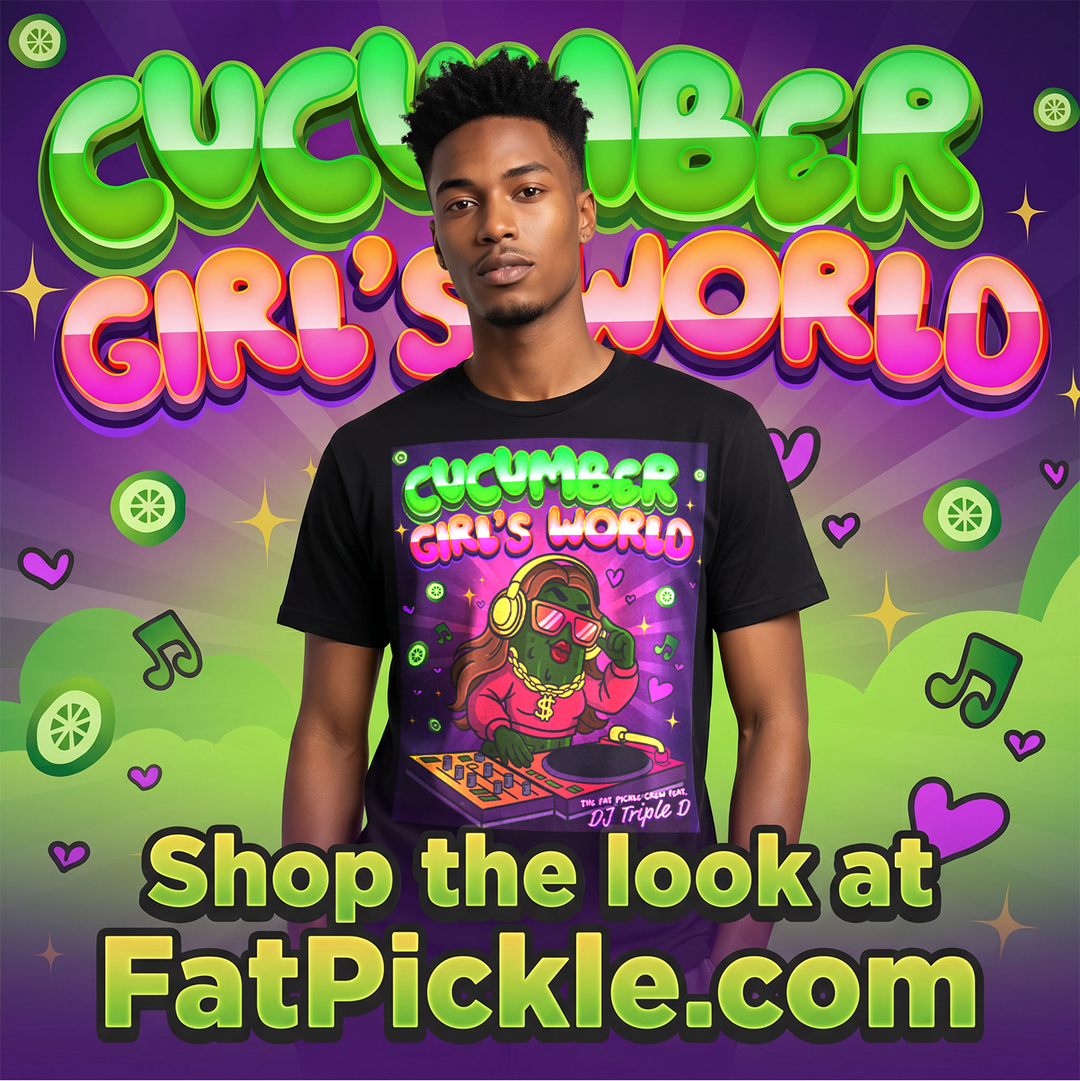 Cucumber Girls World t-shirt