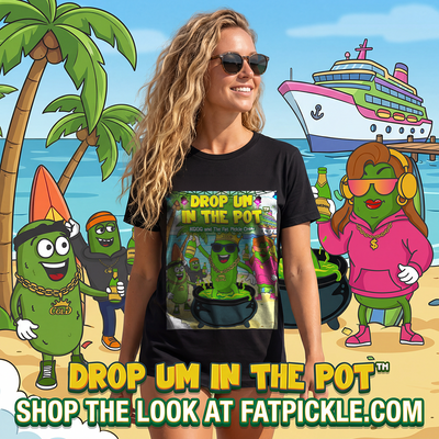 Drop Um in the Pot Album T-shirt