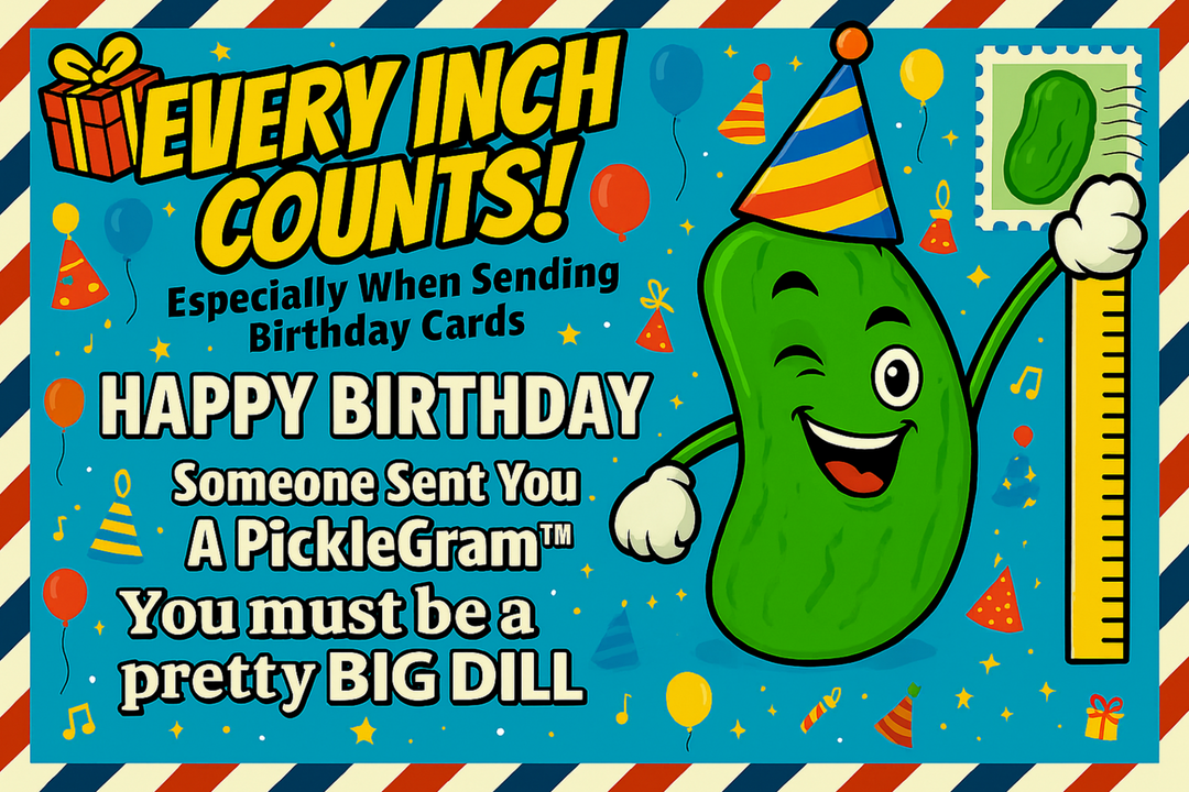 Singing PickleGram™ Greeting Card