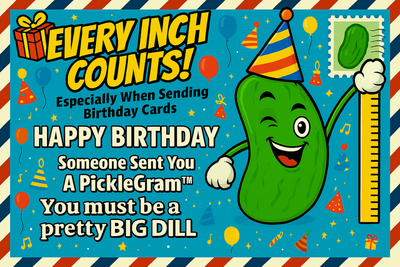 Singing PickleGram™ Birthday Card