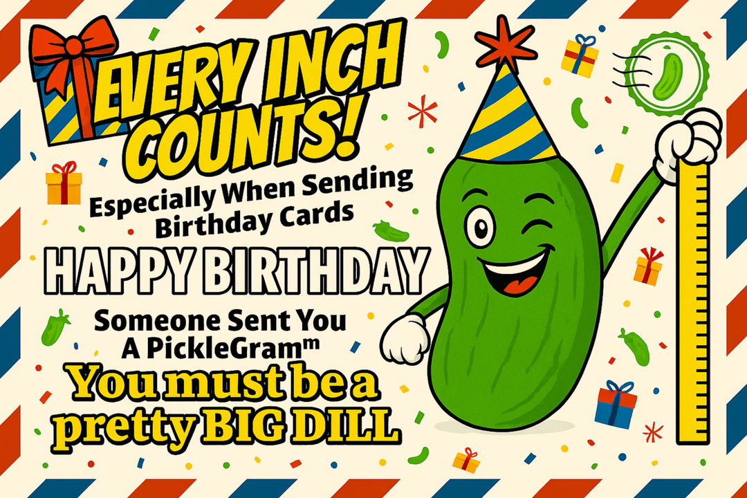 Singing PickleGram™ Greeting Card