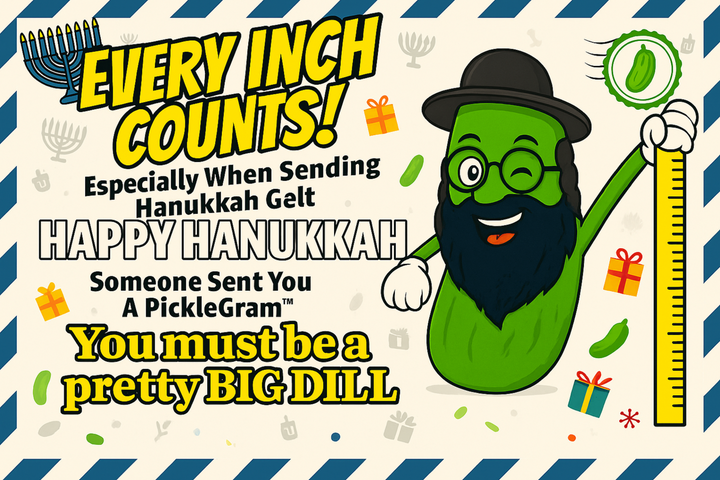 Singing PickleGram™ Greeting Card