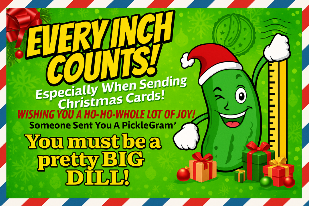 Singing PickleGram™ Greeting Card