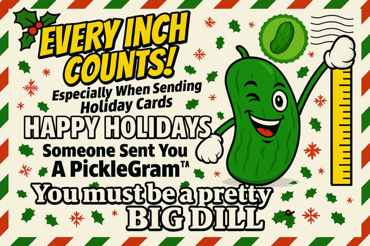 Singing PickleGram™ Greeting Card