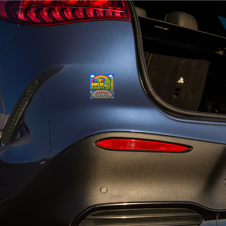 Every Inch Counts: Not This Pickle sticker