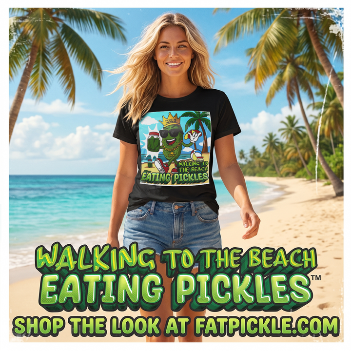 Eating Pickles T-shirt